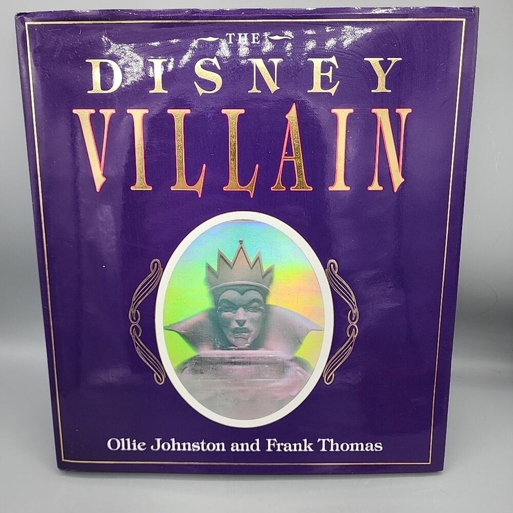 The Disney Villain Hardcover Book Ollie Johnson & Frank Thomas First Edition